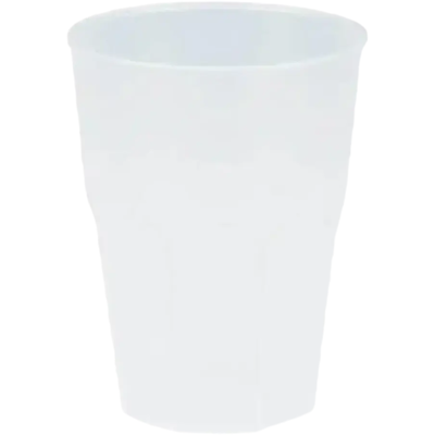 GOLD PLAST Verre à cocktail 35cl Effet Givré (Lot de 20) - Publicité GOLD PLAST Verre à cocktail 35cl Effet Givré (Lot de 20) - Publicité
