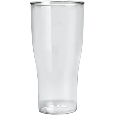 Gold Plast Verre à bière transparent incassable 50cl - Publicité Gold Plast Verre à bière transparent incassable 50cl - Publicité