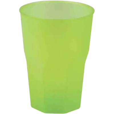 GOLD PLAST Verre à cocktail vert 35cl (Lot de 20) - Publicité GOLD PLAST Verre à cocktail vert 35cl (Lot de 20) - Publicité