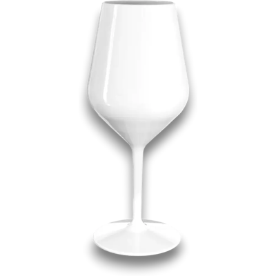 Gold Plast Verre à vin WINE COCKTAIL blanc 47cl (Tritan) - Publicité Gold Plast Verre à vin WINE COCKTAIL blanc 47cl (Tritan) - Publicité
