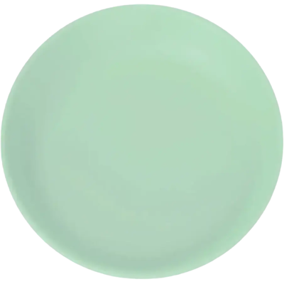 Assiette Plate Incassable Vert Pastel ø 27,5cm - Publicité Assiette Plate Incassable Vert Pastel ø 27,5cm - Publicité