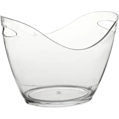 Petit seau à champagne transparent - 27cm - Publicité Petit seau à champagne transparent - 27cm - Publicité
