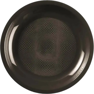 Assiette Plate Noire - 22.5cm - lot de 25 - Publicité Assiette Plate Noire - 22.5cm - lot de 25 - Publicité