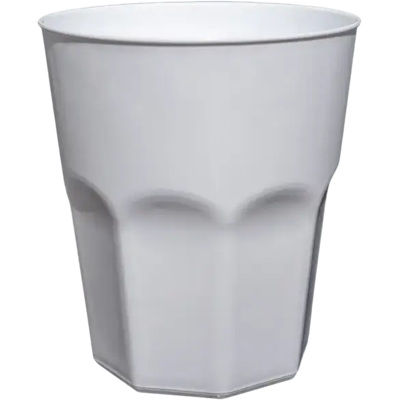 GOLD PLAST Verre à Cocktail - Blanc - PP - 35cl (Lot de 20) - Publicité GOLD PLAST Verre à Cocktail - Blanc - PP - 35cl (Lot de 20) - Publicité