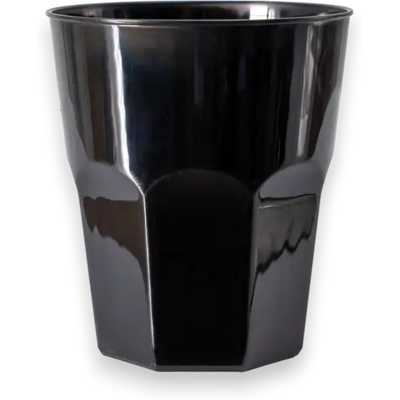GOLD PLAST Verre à Cocktail - Noir - PP - 35cl (Lot de 20) - Publicité GOLD PLAST Verre à Cocktail - Noir - PP - 35cl (Lot de 20) - Publicité