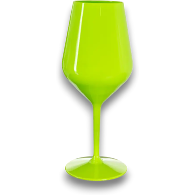 Gold Plast Verre à vin WINE COCKTAIL Vert Pomme 47cl (Tritan) - Publicité Gold Plast Verre à vin WINE COCKTAIL Vert Pomme 47cl (Tritan) - Publicité