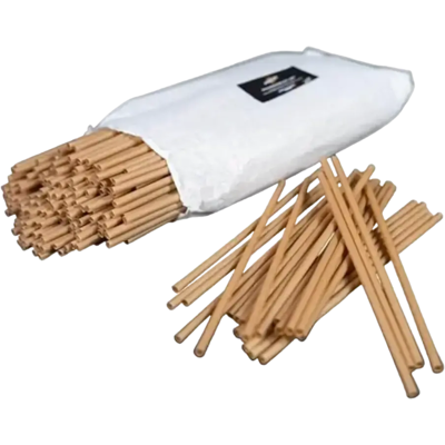 Paille 20cm ø6mm Biosourcée en canne à sucre - Lot de 250 - Publicité Paille 20cm ø6mm Biosourcée en canne à sucre - Lot de 250 - Publicité