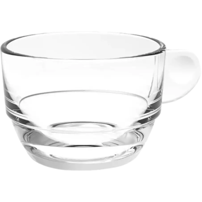 Tasse à Double Expresso Transparente 16,6cl - Lot de 6 - Publicité Tasse à Double Expresso Transparente 16,6cl - Lot de 6 - Publicité