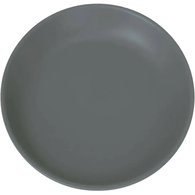 Assiette Plate Incassable Gris Anthracite ø 27,5cm - Publicité Assiette Plate Incassable Gris Anthracite ø 27,5cm - Publicité