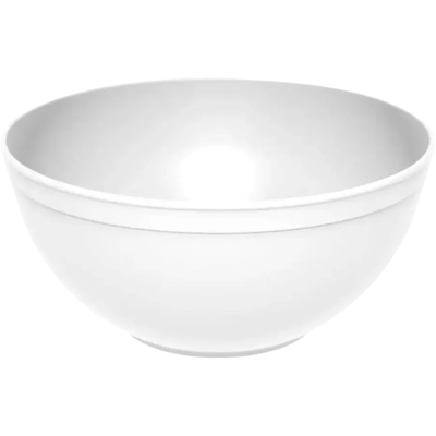 Grand Saladier / Bol incassable PP minéral Blanc ø 23,5cm - Publicité Grand Saladier / Bol incassable PP minéral Blanc ø 23,5cm - Publicité
