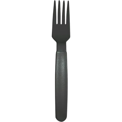 Fourchette incassable PP Gris Anthracite - Lot de 6 - Publicité Fourchette incassable PP Gris Anthracite - Lot de 6 - Publicité
