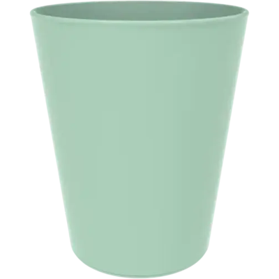 Verre Conique PP minéral Vert Pastel 33cl - Publicité Verre Conique PP minéral Vert Pastel 33cl - Publicité