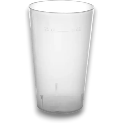 Lot de 100 Gobelets Ecocup 25cl utile (33cl ras bord) Réutilisable - Type Demi, Jus, Soft - Publicité Lot de 100 Gobelets Ecocup 25cl utile (33cl ras bord) Réutilisable - Type Demi, Jus, Soft - Publicité