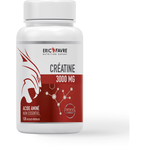 Eric Favre Nutrition Expert Créatine Monohydrate 3000mg - Publicité Eric Favre Nutrition Expert Créatine Monohydrate 3000mg - Publicité