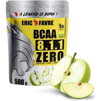 Eric Favre Nutrition Expert BCAA 8.1.1 ZERO Vegan 500gr - Publicité Eric Favre Nutrition Expert BCAA 8.1.1 ZERO Vegan 500gr - Publicité