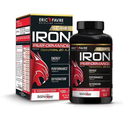 Eric Favre Nutrition Expert Iron Performance E.A.A - Publicité Eric Favre Nutrition Expert Iron Performance E.A.A - Publicité