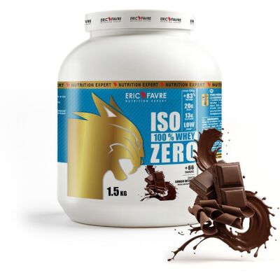 Eric Favre Nutrition Expert Iso Zero 100% Whey Protéine - Publicité Eric Favre Nutrition Expert Iso Zero 100% Whey Protéine - Publicité