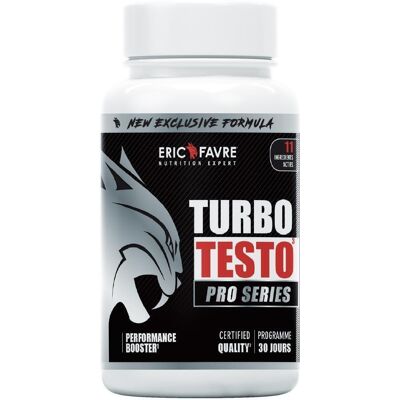 Eric Favre Nutrition Expert Turbo Testo - Pro Series - Publicité Eric Favre Nutrition Expert Turbo Testo - Pro Series - Publicité