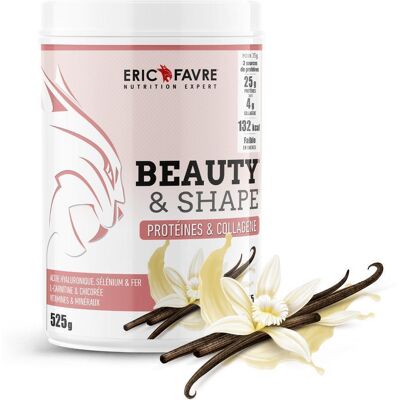Eric Favre Nutrition Expert Beauty & shape - Protéines & Collagène - Publicité Eric Favre Nutrition Expert Beauty & shape - Protéines & Collagène - Publicité