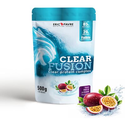 Eric Favre Nutrition Expert Clear Fusion - Clear Protein Complex - Publicité Eric Favre Nutrition Expert Clear Fusion - Clear Protein Complex - Publicité