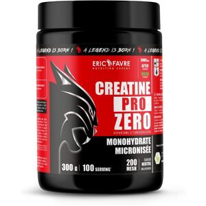 Eric Favre - Pure Creatine Pro Zero - 300 G - Creatine powder - Publicité Eric Favre - Pure Creatine Pro Zero - 300 G - Creatine powder - Publicité