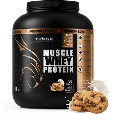 Eric Favre Nutrition Expert Whey Muscle Protein - Publicité Eric Favre Nutrition Expert Whey Muscle Protein - Publicité
