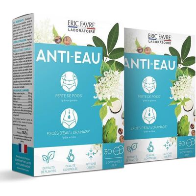 Eric Favre Wellness Anti-eau - programme minceur drainante - Publicité Eric Favre Wellness Anti-eau - programme minceur drainante - Publicité