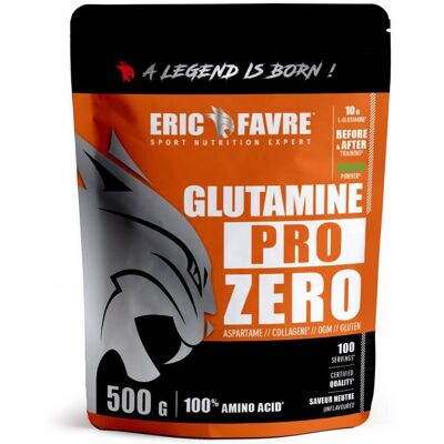 Eric Favre Nutrition Expert Glutamine Pro Zero - Publicité Eric Favre Nutrition Expert Glutamine Pro Zero - Publicité