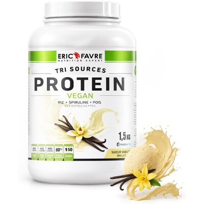 Eric Favre Nutrition Expert Protéines végétales tri-source, Protein Vegan - Publicité Eric Favre Nutrition Expert Protéines végétales tri-source, Protein Vegan - Publicité