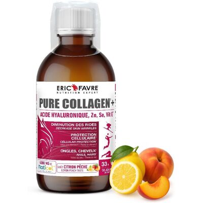 Eric Favre Laboratoire Pure Collagen marin + - Formule liquide - Publicité Eric Favre Laboratoire Pure Collagen marin + - Formule liquide - Publicité