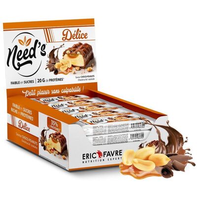 Eric Favre Nutrition Expert Barres Proteinées Délice Need's - Publicité Eric Favre Nutrition Expert Barres Proteinées Délice Need's - Publicité