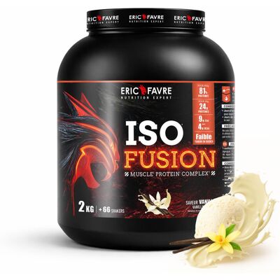 Eric Favre Nutrition Expert Iso Fusion Protein Complex - Publicité Eric Favre Nutrition Expert Iso Fusion Protein Complex - Publicité