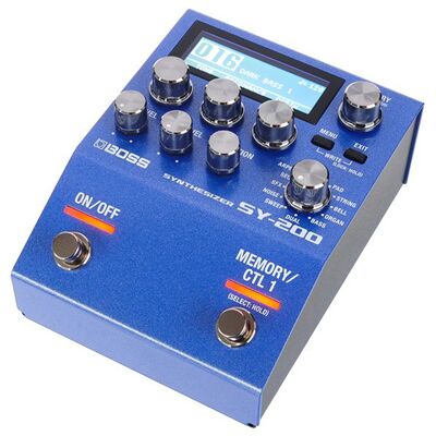 Boss SY-200 GUITAR SYNTH 171 Sons + 12 Catégories de Sons - Publicité Boss SY-200 GUITAR SYNTH 171 Sons + 12 Catégories de Sons - Publicité
