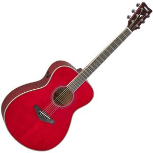 Yamaha FS-TA Ruby Red TransAcoustic - Publicité Yamaha FS-TA Ruby Red TransAcoustic - Publicité