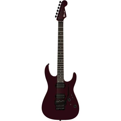 Charvel Pro-Mod Plus Dinky DK24 HH FR EB EB Crimson Eclipse - Publicité Charvel Pro-Mod Plus Dinky DK24 HH FR EB EB Crimson Eclipse - Publicité