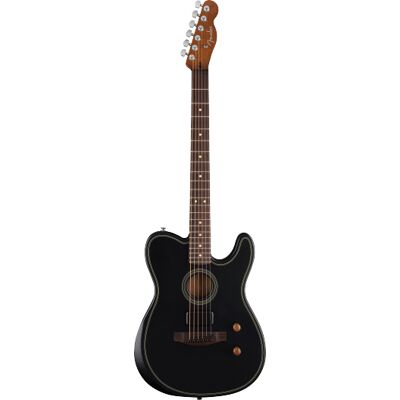 Fender Acoustasonic Standard Tele BLK - Publicité Fender Acoustasonic Standard Tele BLK - Publicité