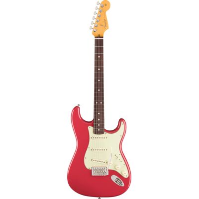 Fender American Professional Stratocaster Classique RW Faded Dakota Red - Publicité Fender American Professional Stratocaster Classique RW Faded Dakota Red - Publicité
