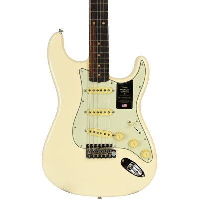 Fender American Vintage II 1961 Touche en palissandre Olympic White - Publicité Fender American Vintage II 1961 Touche en palissandre Olympic White - Publicité