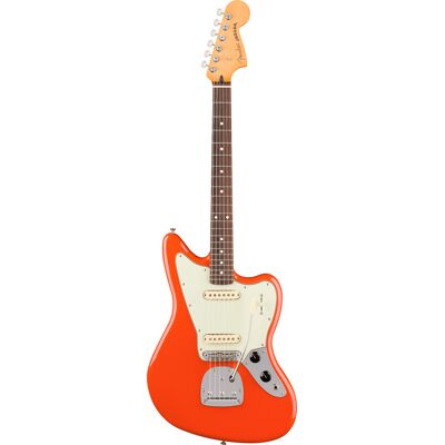 Fender Jaguar Player II RW Rallye Orange - Publicité Fender Jaguar Player II RW Rallye Orange - Publicité