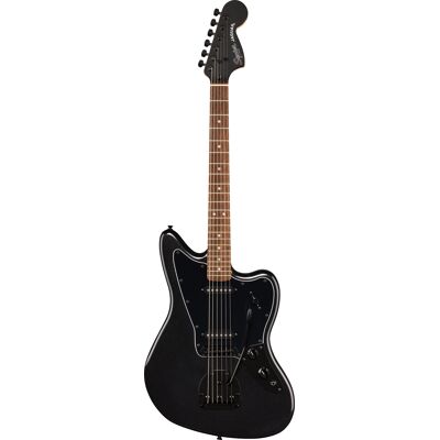 Fender Squier FSR Affinity Jaguar Noir Métallisé - Publicité Fender Squier FSR Affinity Jaguar Noir Métallisé - Publicité