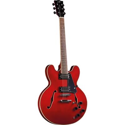 Guitare électrique Eko Fusion Red - Publicité Guitare électrique Eko Fusion Red - Publicité