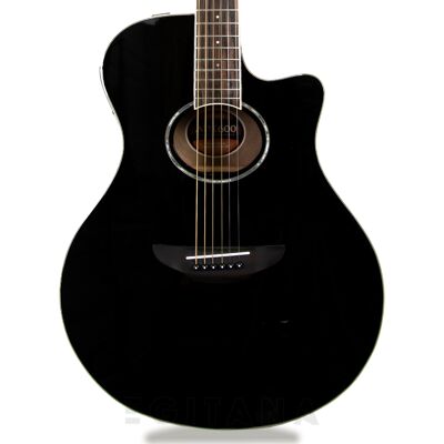 Yamaha APX 600 Noir - Publicité Yamaha APX 600 Noir - Publicité