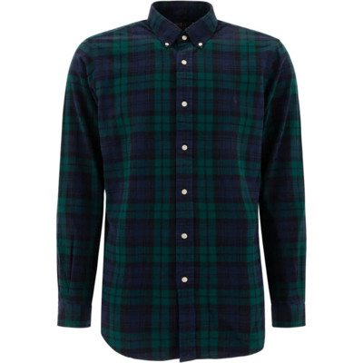 Polo Ralph Lauren chemise homme verte à carreaux Vert XL - Publicité Polo Ralph Lauren chemise homme verte à carreaux Vert XL - Publicité
