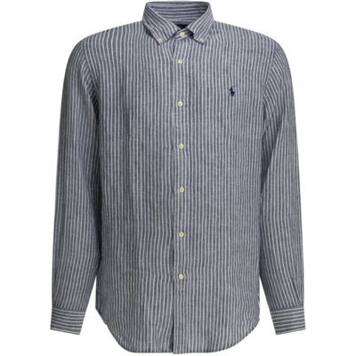 Polo Ralph Lauren chemise homme lin Bleu XL - Publicité Polo Ralph Lauren chemise homme lin Bleu XL - Publicité