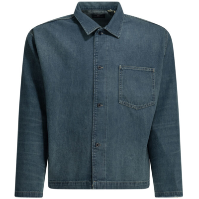 Levi's surchemise homme bleu clair en coton effet délavé Bleu L - Publicité Levi's surchemise homme bleu clair en coton effet délavé Bleu L - Publicité