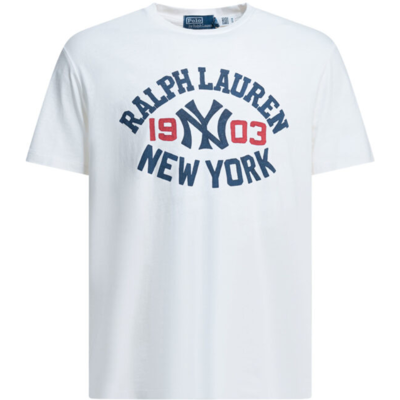 Polo ralph lauren t-shirt homme blanc en jersey de coton Blanc M - Publicité Polo ralph lauren t-shirt homme blanc en jersey de coton Blanc M - Publicité