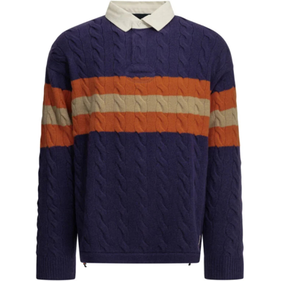 POLO RALPH LAUREN pull homme violet violet M - Publicité POLO RALPH LAUREN pull homme violet violet M - Publicité
