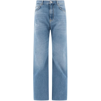 Pinko jeans femme bleu clair en denim coupe ajustée Bleu 26 - Publicité Pinko jeans femme bleu clair en denim coupe ajustée Bleu 26 - Publicité