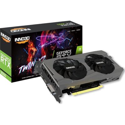 Inno3D IN3 NVIDIA GeForce RTX 3050 Twin X2 6GB GDDR6 carte graphique - Publicité Inno3D IN3 NVIDIA GeForce RTX 3050 Twin X2 6GB GDDR6 carte graphique - Publicité
