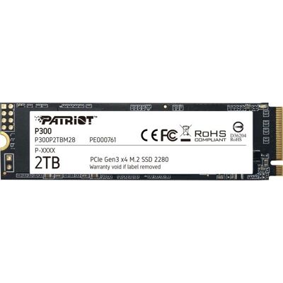 Patriot P300 P300P2TBM28 2TB M.2 2280 PCIe 3.0 x4 SSD - Publicité Patriot P300 P300P2TBM28 2TB M.2 2280 PCIe 3.0 x4 SSD - Publicité